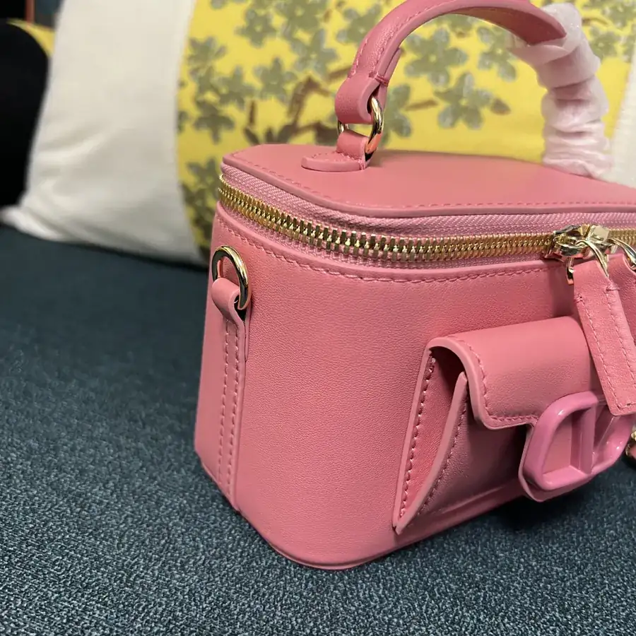 GARAVANI Mini LOCÒ Calfskin Box Bag with VLOGO SIGNATURE Detail