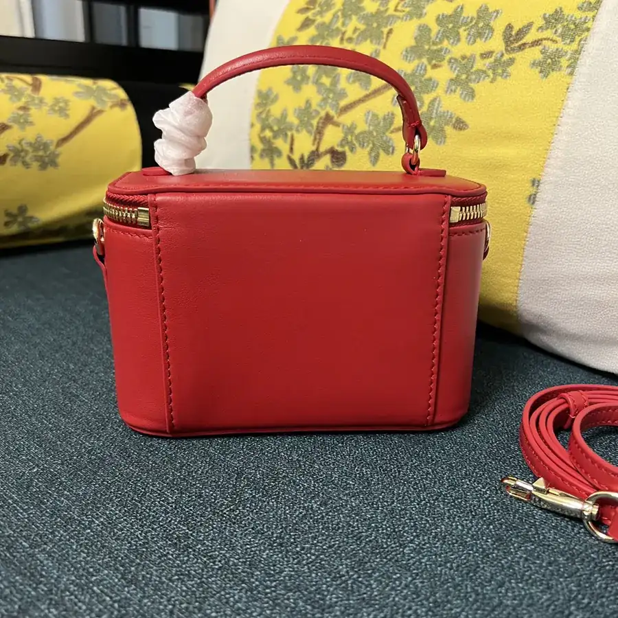 GARAVANI Mini LOCÒ Calfskin Box Bag with VLOGO SIGNATURE Details