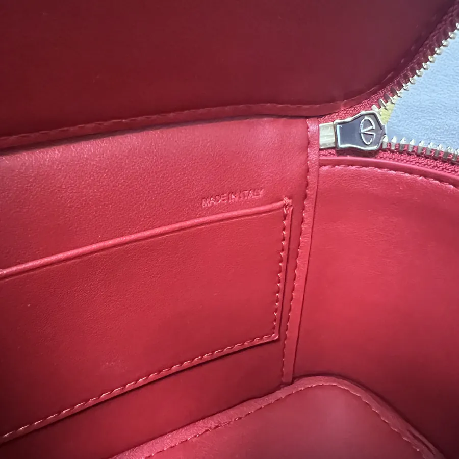 GARAVANI Mini LOCÒ Calfskin Box Bag with VLOGO SIGNATURE Details