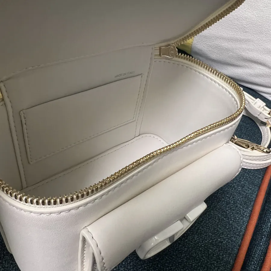 GARAVANI Mini LOCÒ Calfskin Box Bag with VLOGO SIGNATURE Details