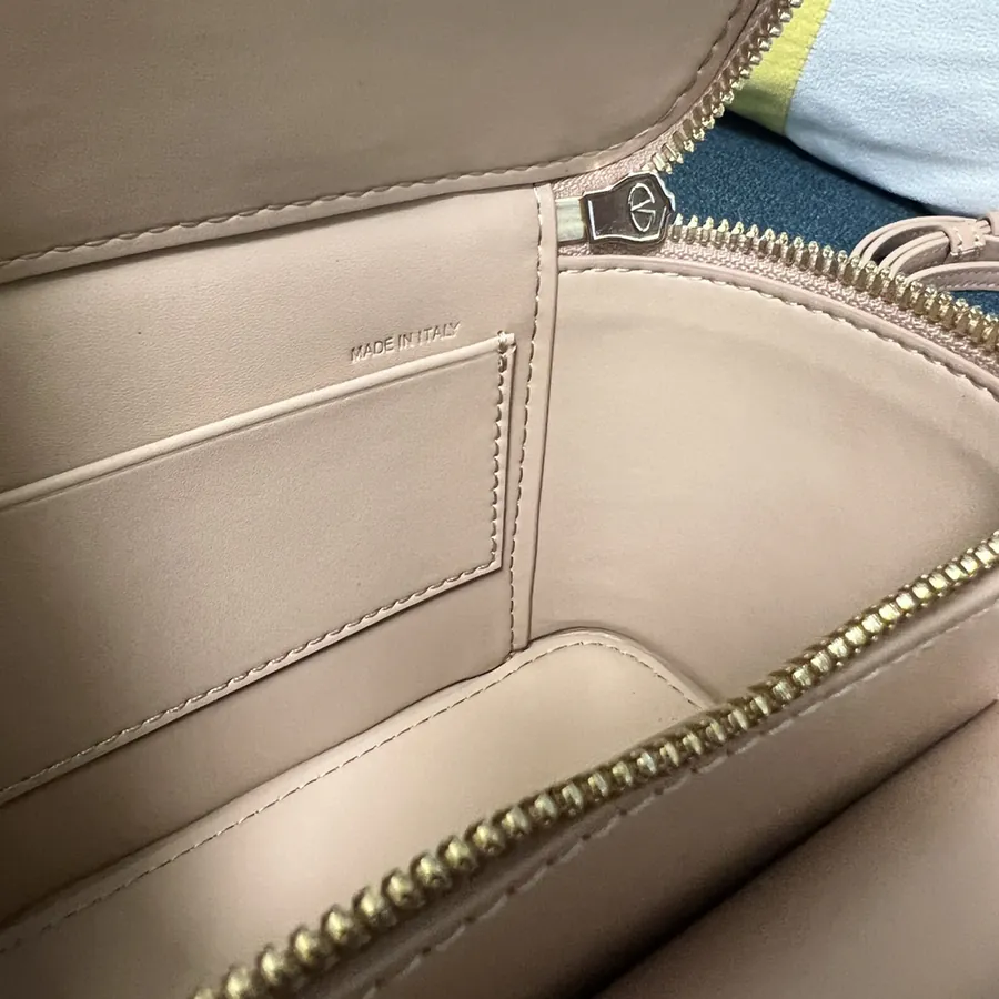 GARAVANI Mini LOCÒ Calfskin Box Bag with VLOGO SIGNATURE Detail