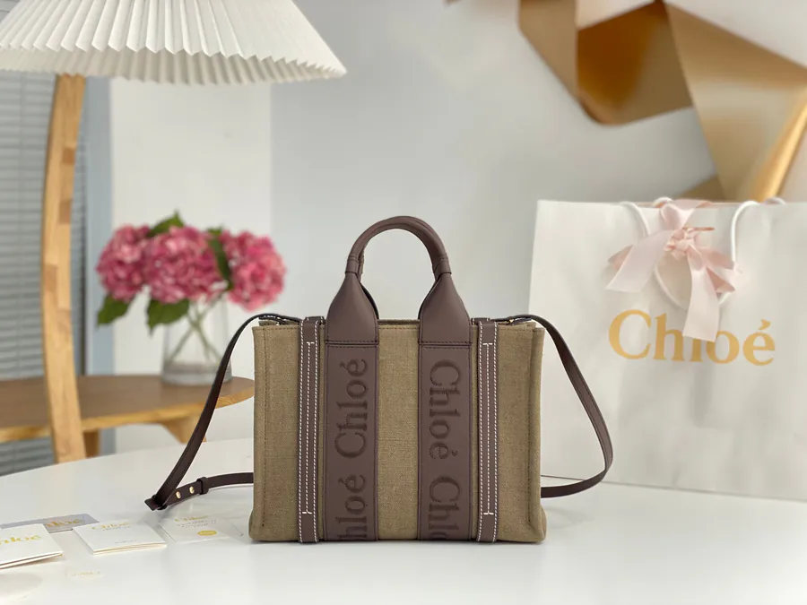 Chloe Woody Tote Bag Mini Size