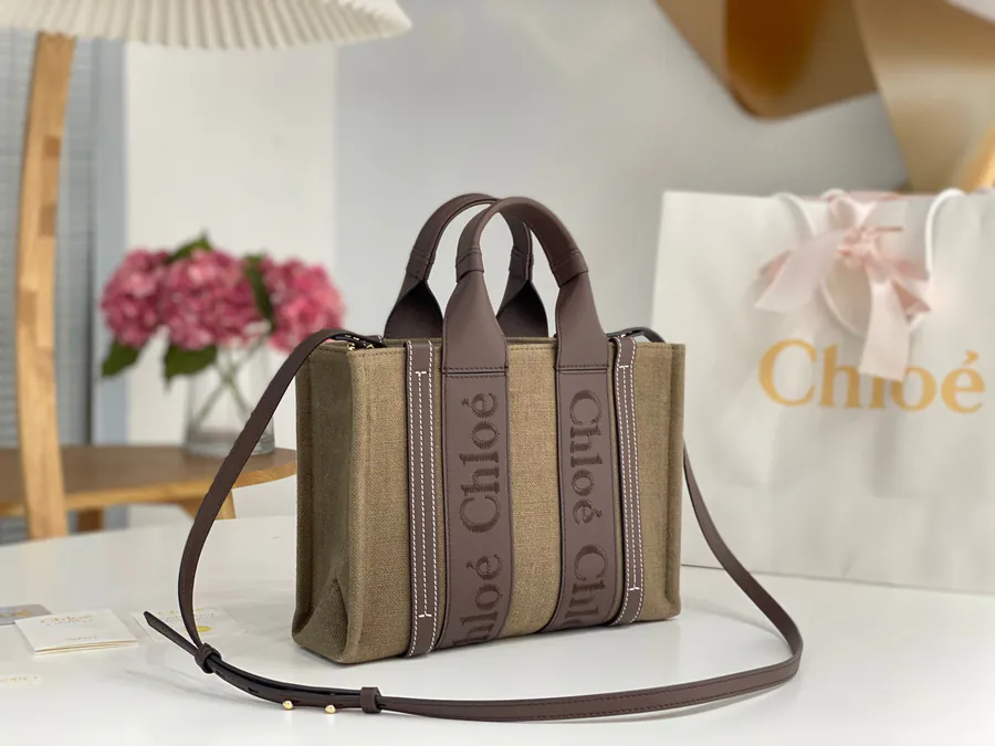 Chloe Woody Tote Bag Mini Size