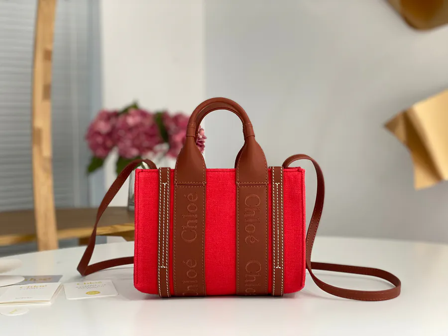 Chloe Woody Tote Bag Mini Size