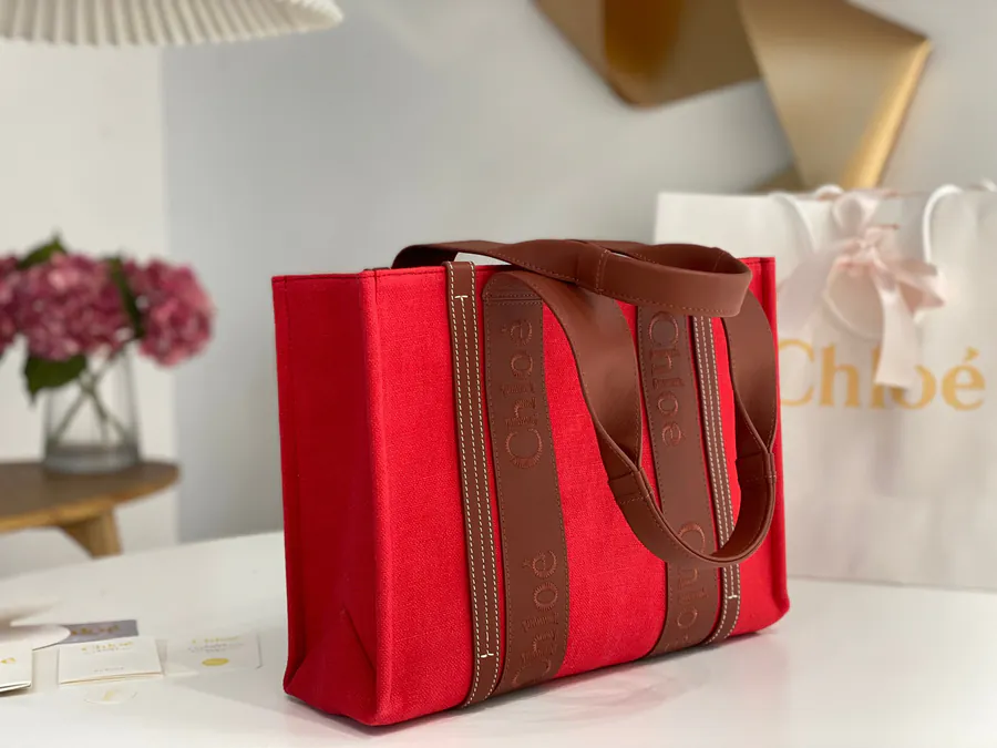 Chloe Woody Tote Bag Exclusive Matched Edition, Mid Size