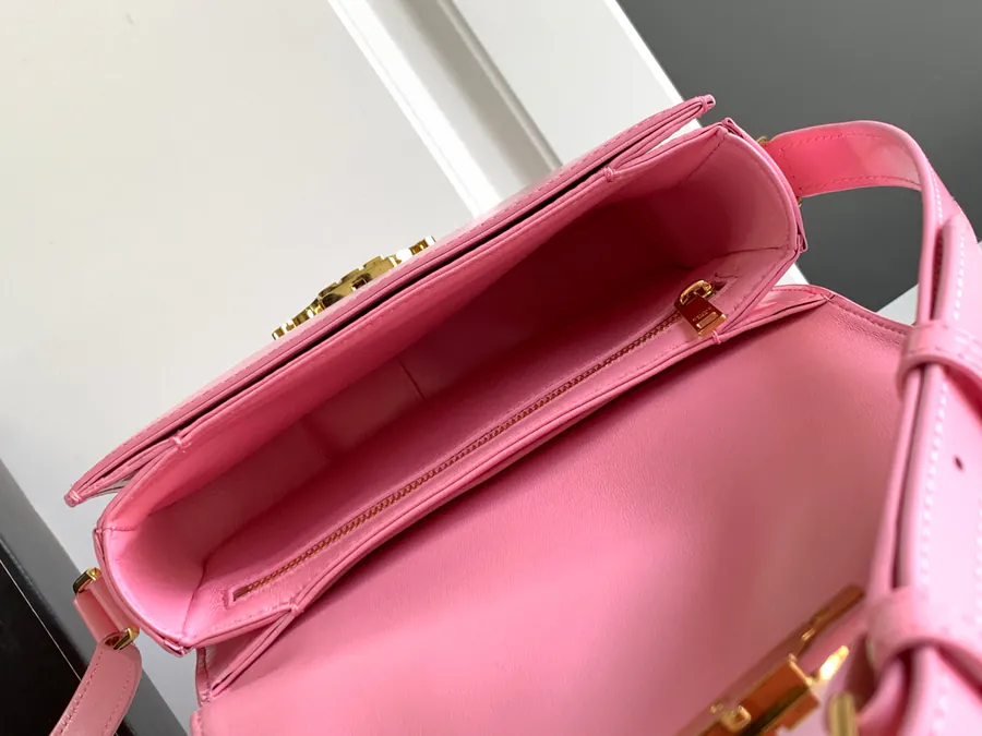 CELIN* Teen Triomphe Handbag Box Series, Classic Design, Grained Calfskin