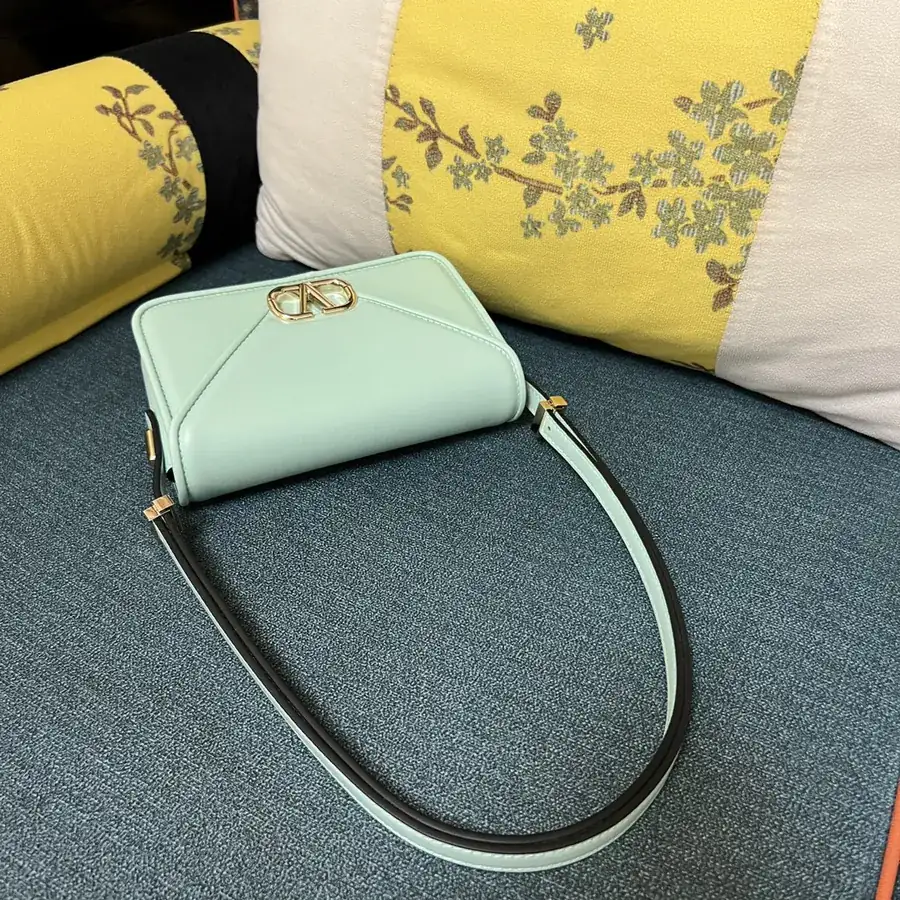GARAVANI LETTER Mini Calfskin Handbag with VLOGO Signature Closure