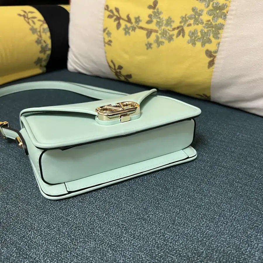 GARAVANI LETTER Mini Calfskin Handbag with VLOGO Signature Closure
