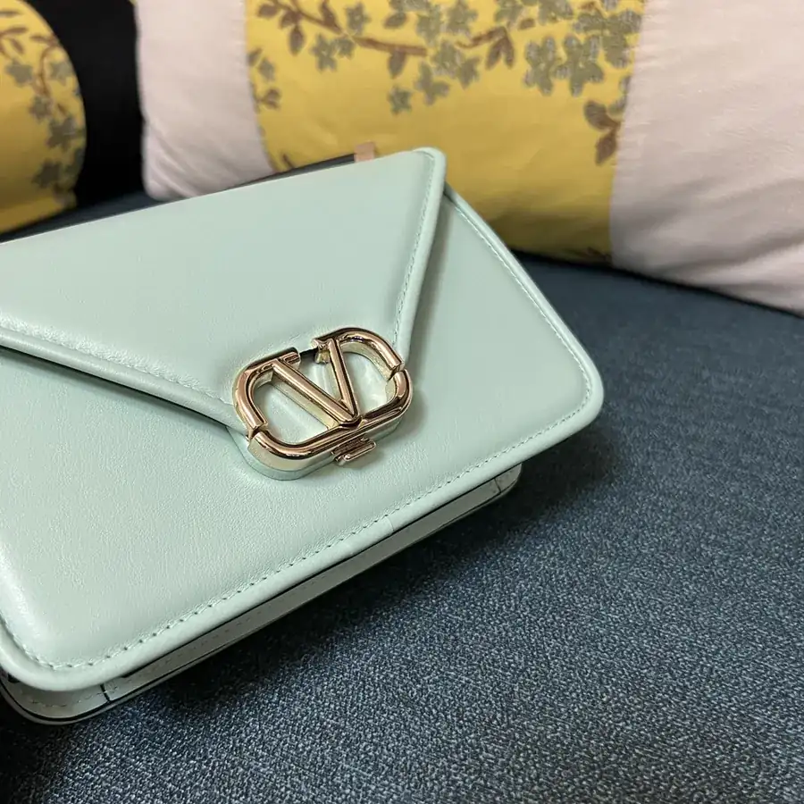GARAVANI LETTER Mini Calfskin Handbag with VLOGO Signature Closure