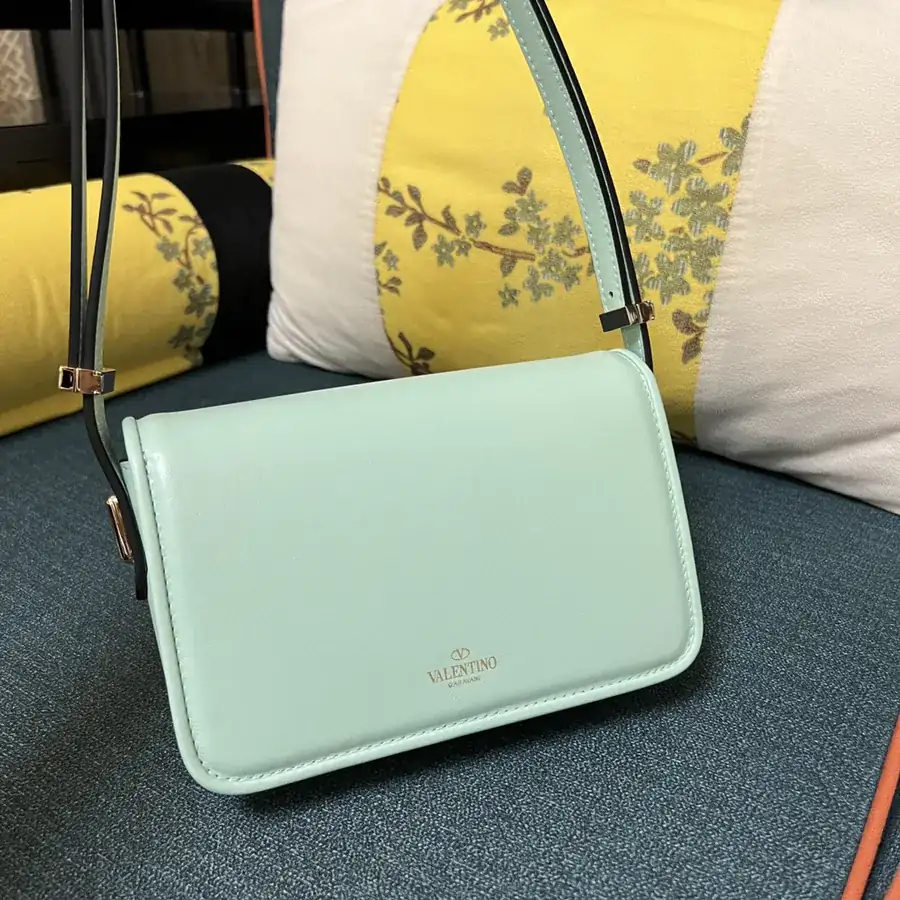 GARAVANI LETTER Mini Calfskin Handbag with VLOGO Signature Closure