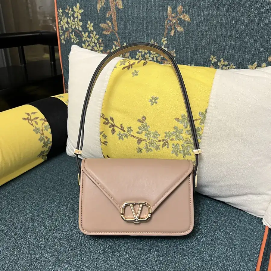 GARAVANI LETTER Mini Calfskin Handbag with VLOGO Signature Closure