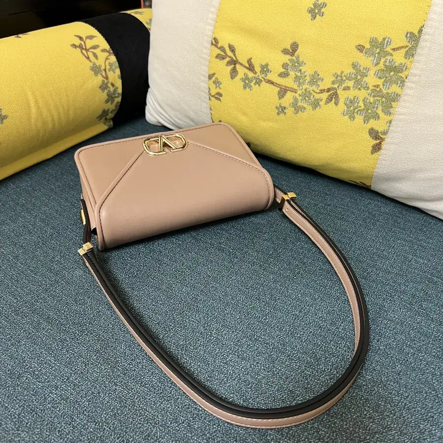 GARAVANI LETTER Mini Calfskin Handbag with VLOGO Signature Closure