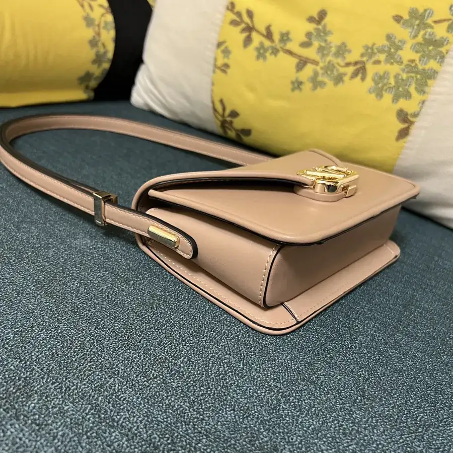 GARAVANI LETTER Mini Calfskin Handbag with VLOGO Signature Closure