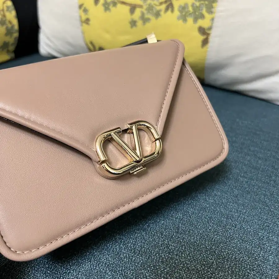 GARAVANI LETTER Mini Calfskin Handbag with VLOGO Signature Closure