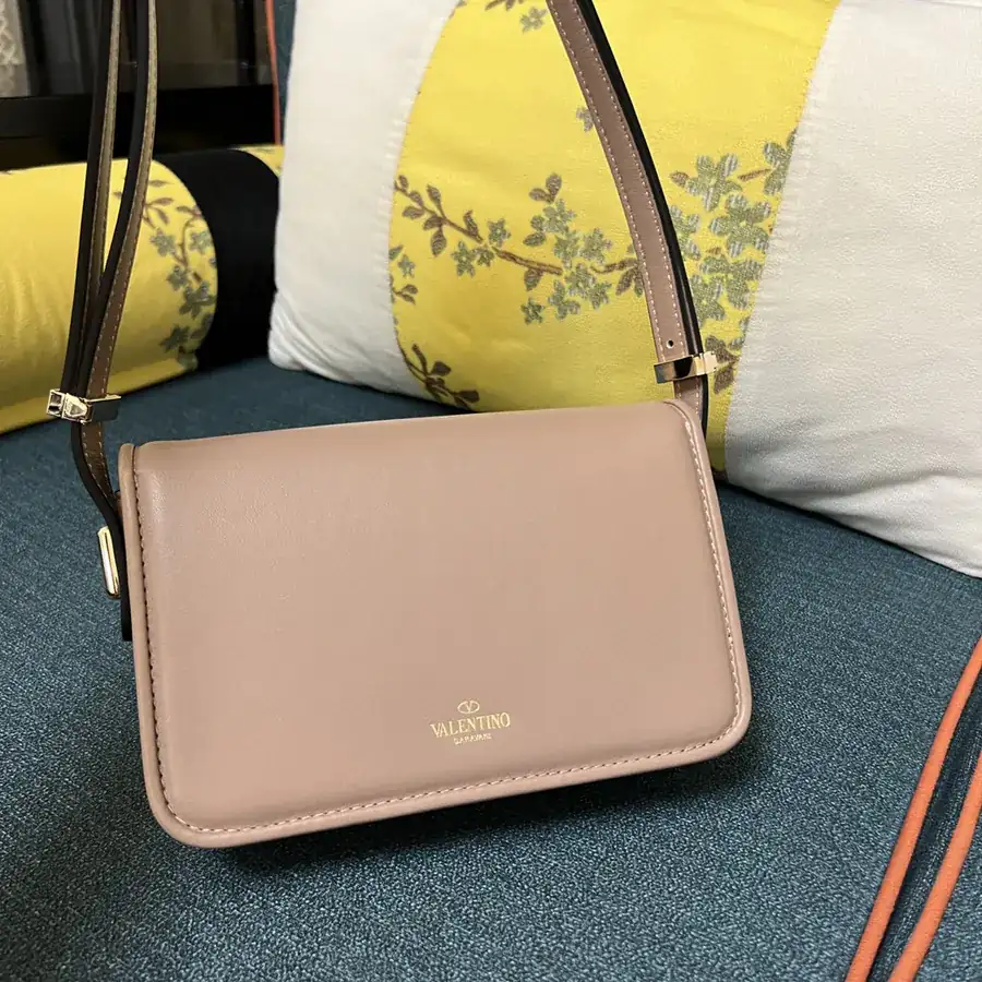 GARAVANI LETTER Mini Calfskin Handbag with VLOGO Signature Closure