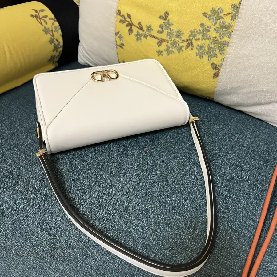 GARAVANI LETTER Large Calfskin Handbag with Adjustable Strap