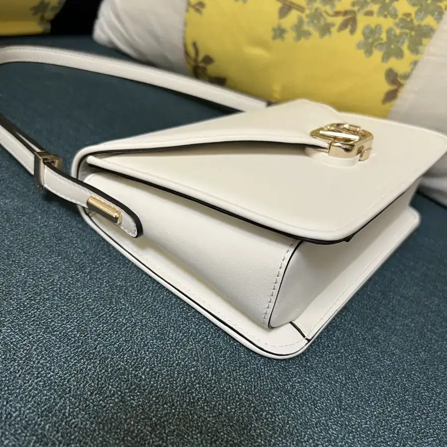 GARAVANI LETTER Large Calfskin Handbag with Adjustable Strap