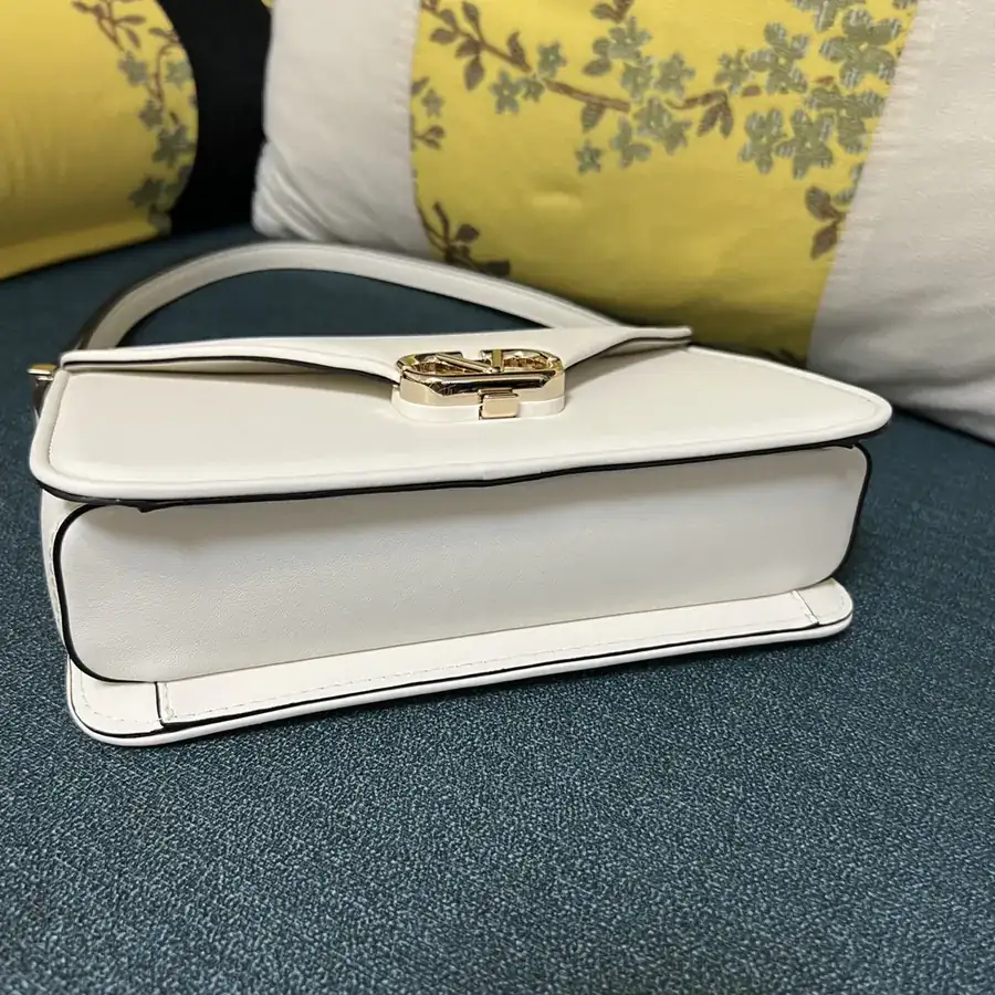 GARAVANI LETTER Large Calfskin Handbag with Adjustable Strap