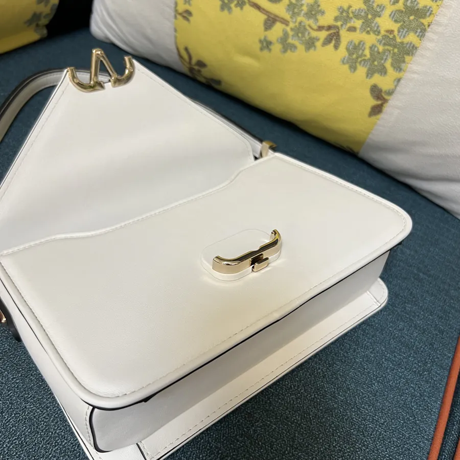 GARAVANI LETTER Large Calfskin Handbag with Adjustable Strap
