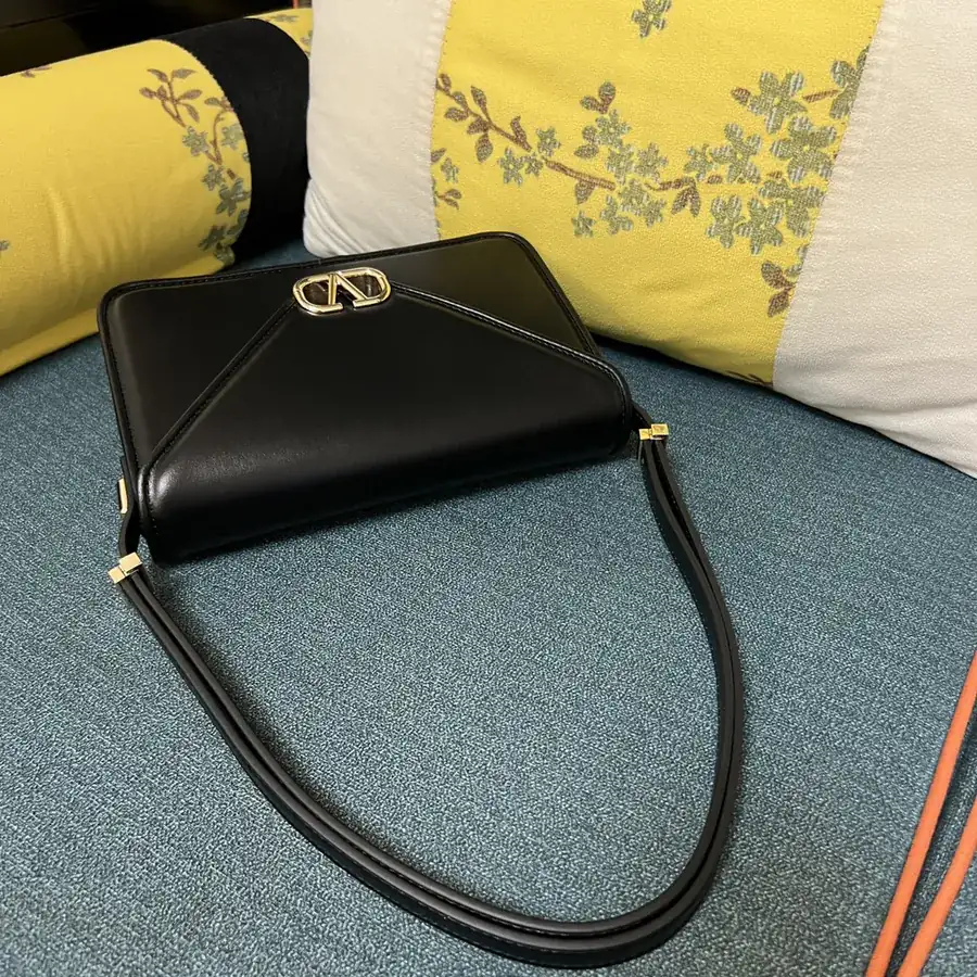 GARAVANI LETTER Large Calfskin Handbag with Adjustable Strap