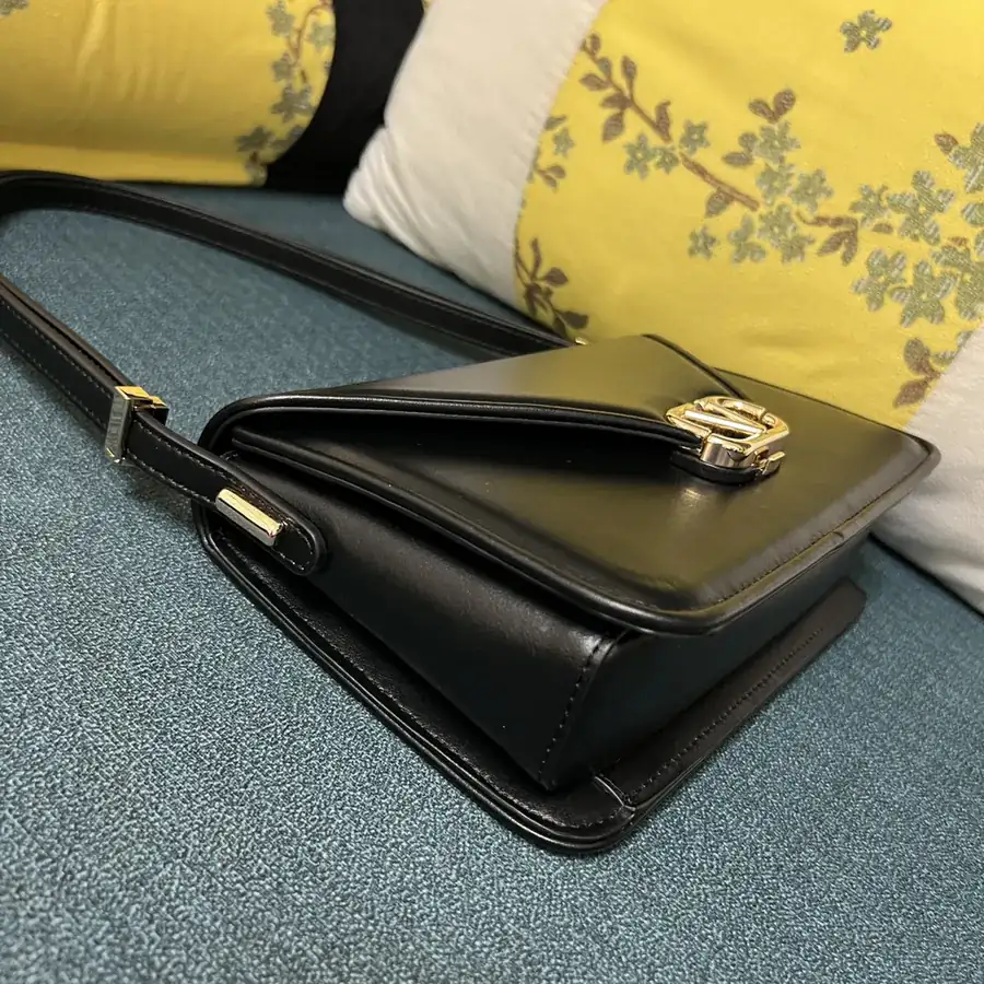 GARAVANI LETTER Large Calfskin Handbag with Adjustable Strap