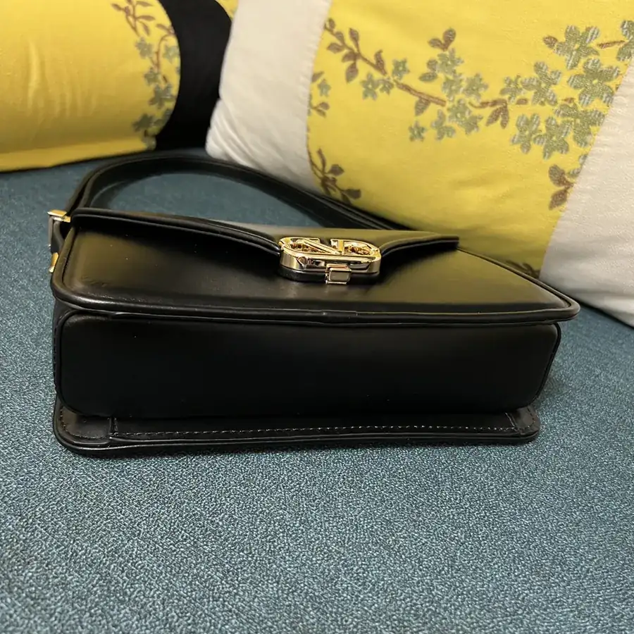 GARAVANI LETTER Large Calfskin Handbag with Adjustable Strap