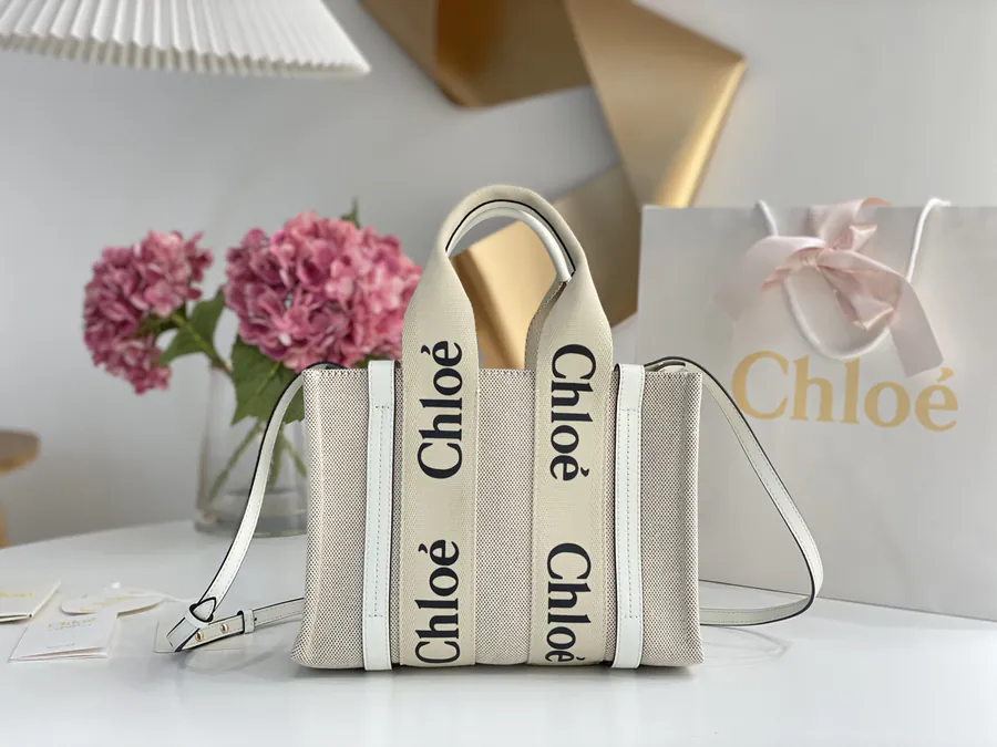 Chloe Woody Tote Bag