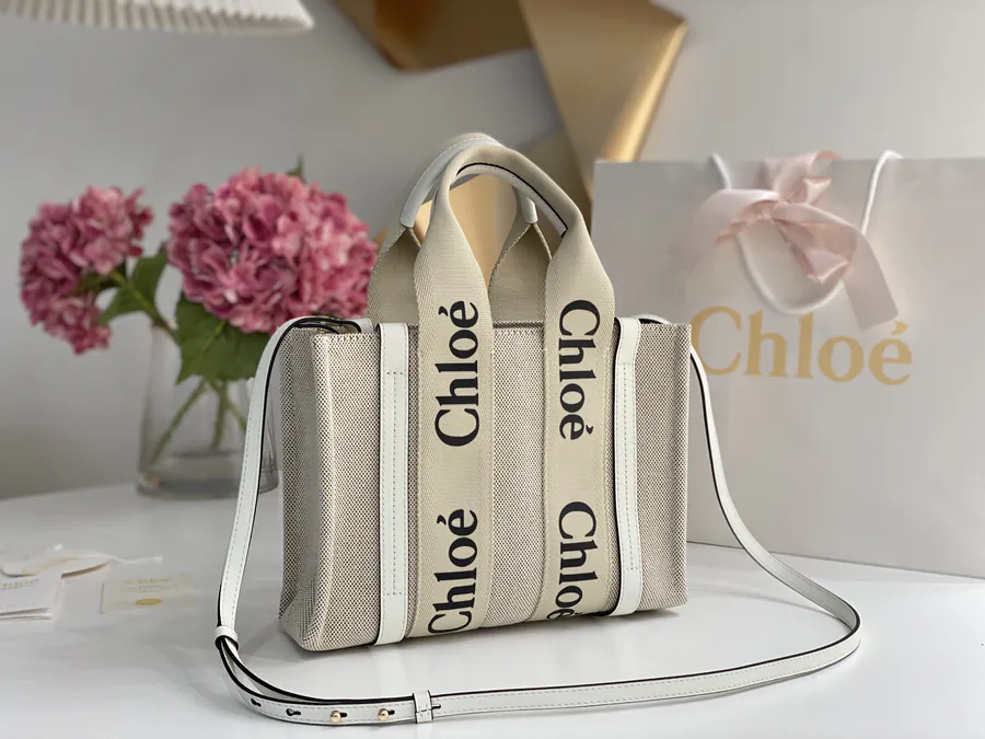 Chloe Woody Tote Bag