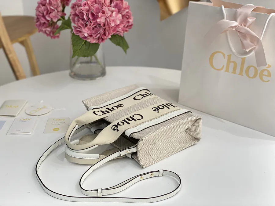 Chloe Woody Tote Bag