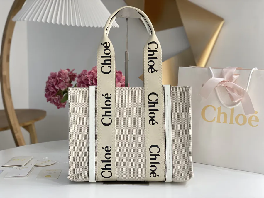 Chloe Woody Tote Bag Medium Size