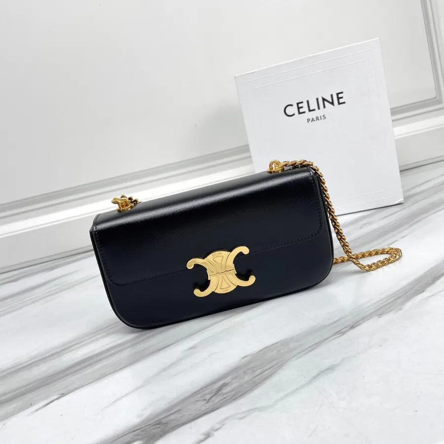 Celine Triomphe Chain Crossbody Bag