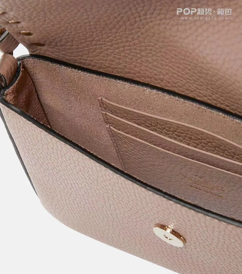 GARAVANI Grained Calfskin Bag with Buckles