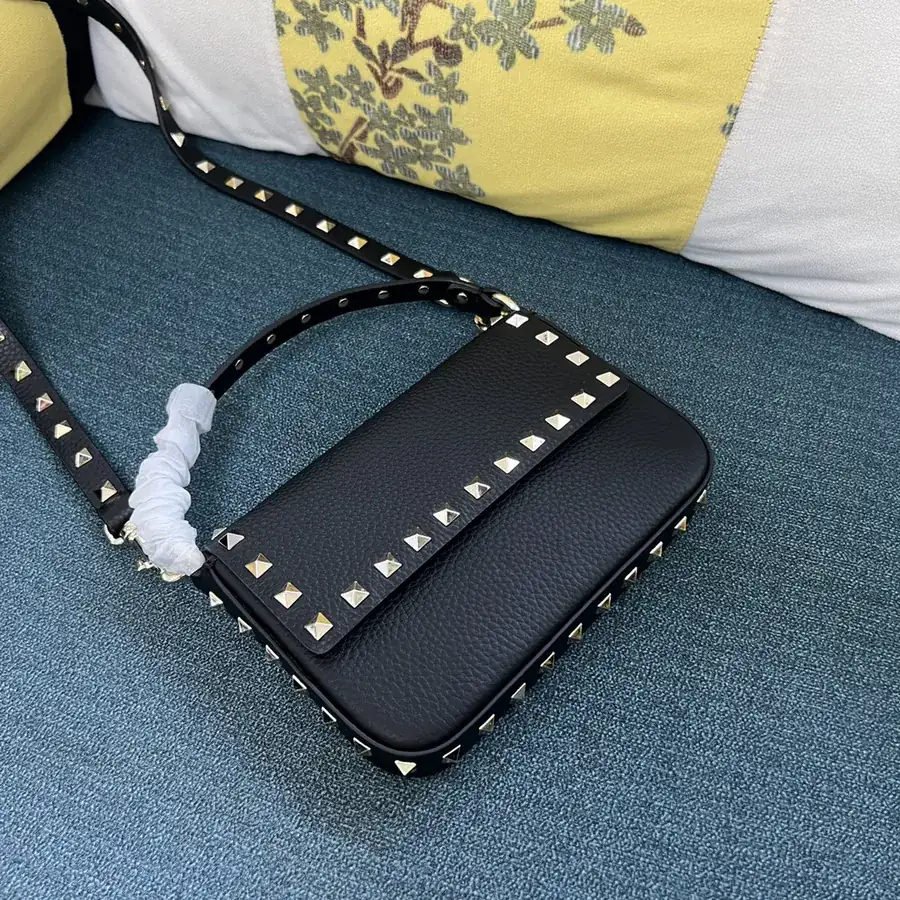 GARAVANI Grained Calfskin Bag with Stud Detail