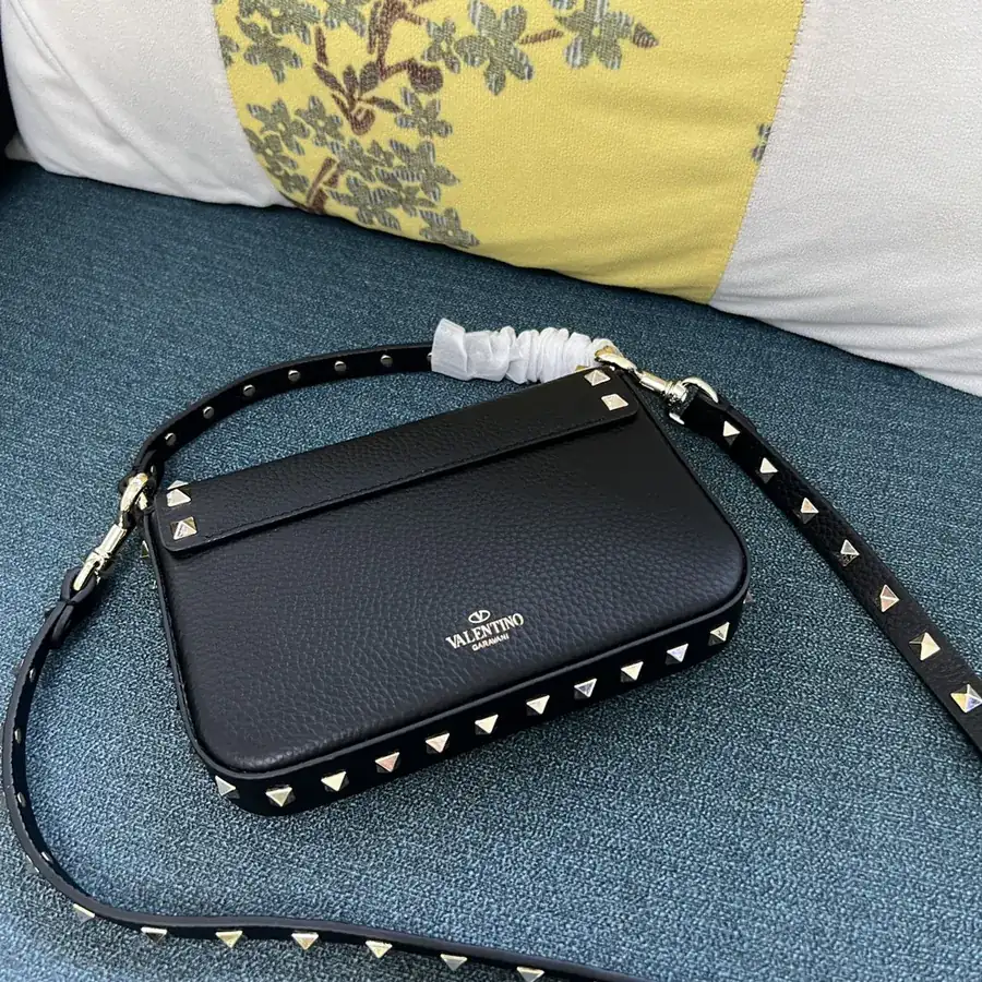 GARAVANI Grained Calfskin Bag with Stud Detail