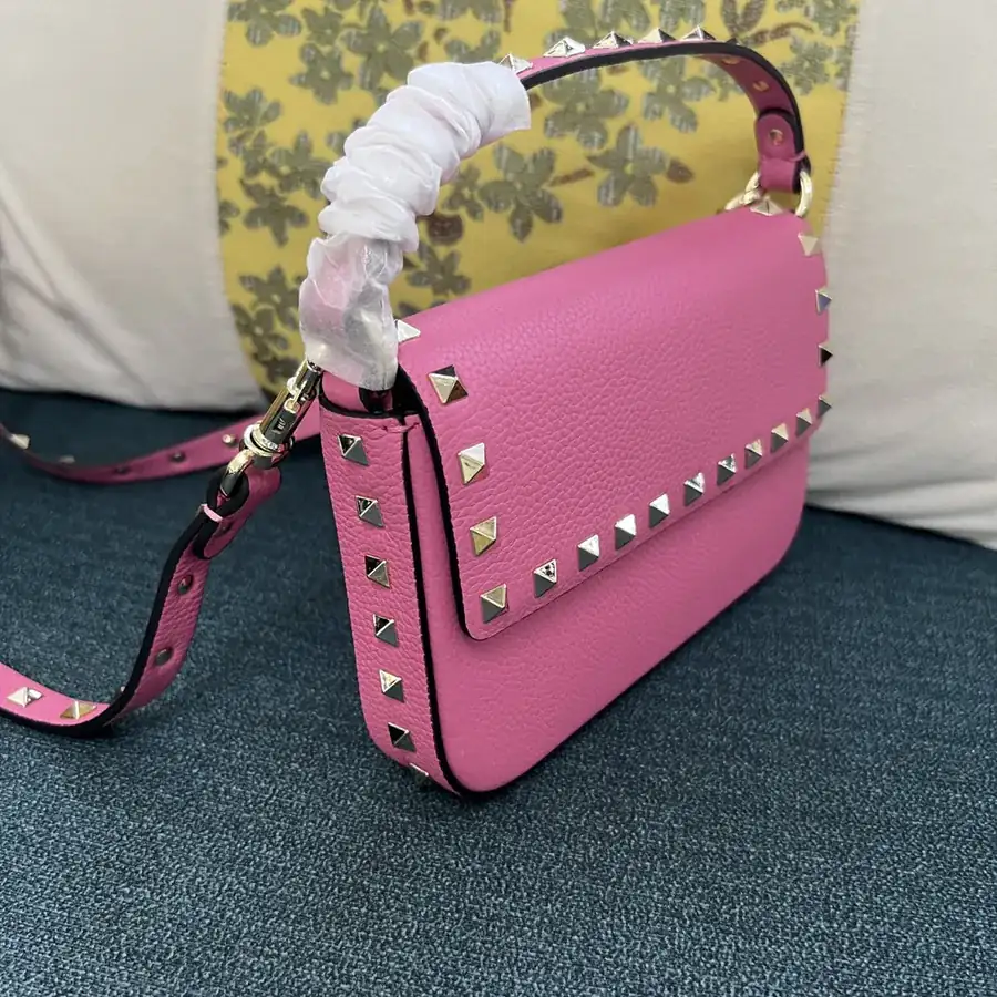 GARAVANI Grained Calfskin Handbag with Stud Detail