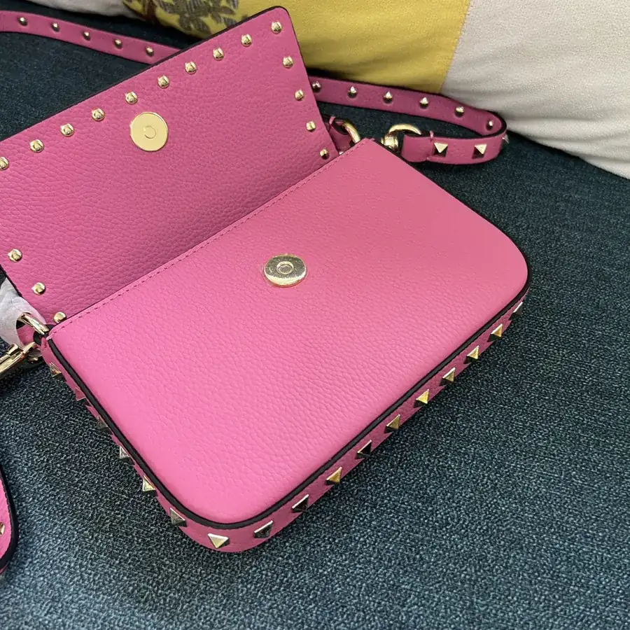 GARAVANI Grained Calfskin Handbag with Stud Detail