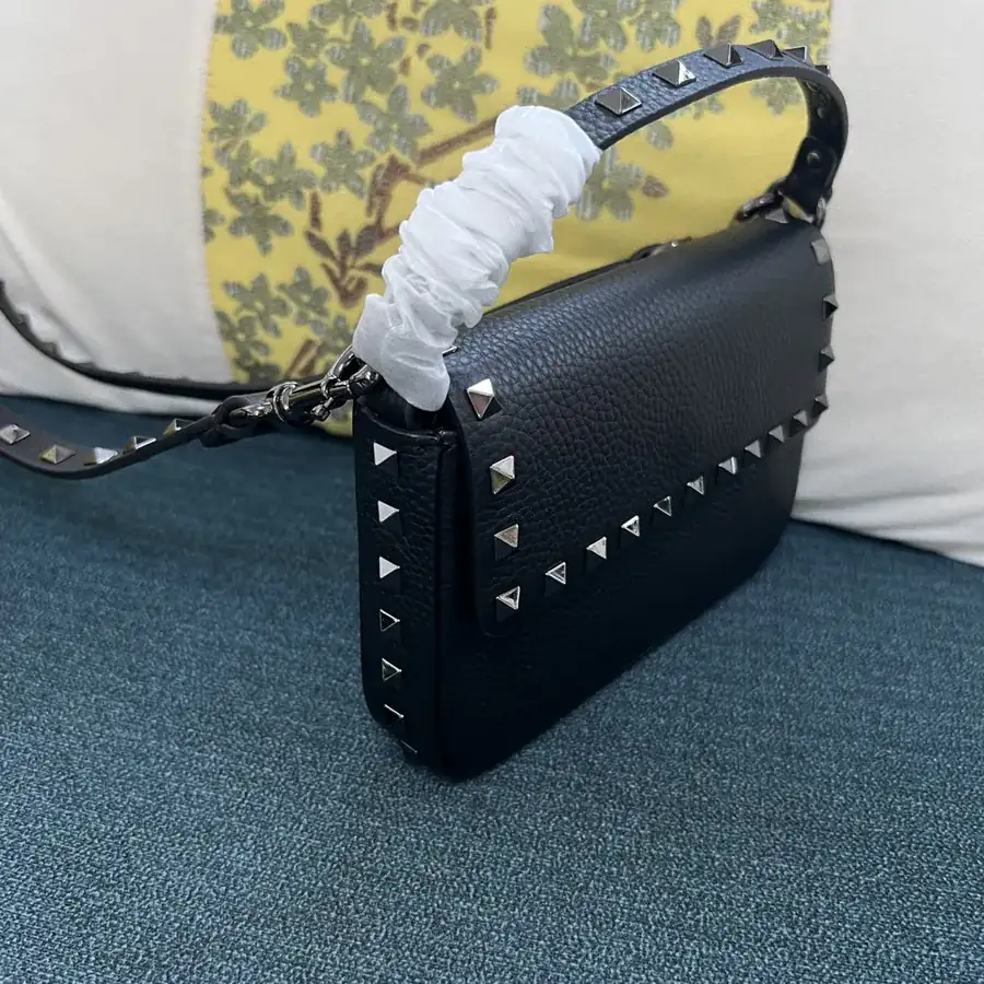 GARAVANI Grained Calfskin Handbag with Stud Details