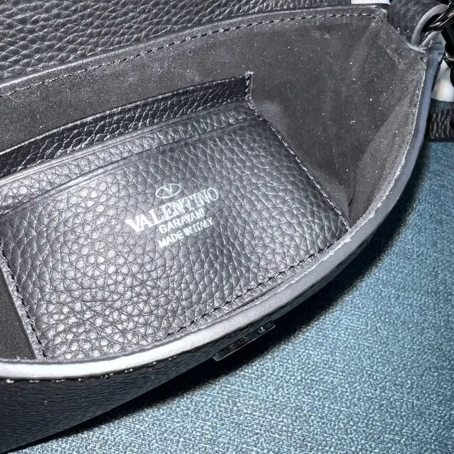 GARAVANI Grained Calfskin Handbag with Stud Details