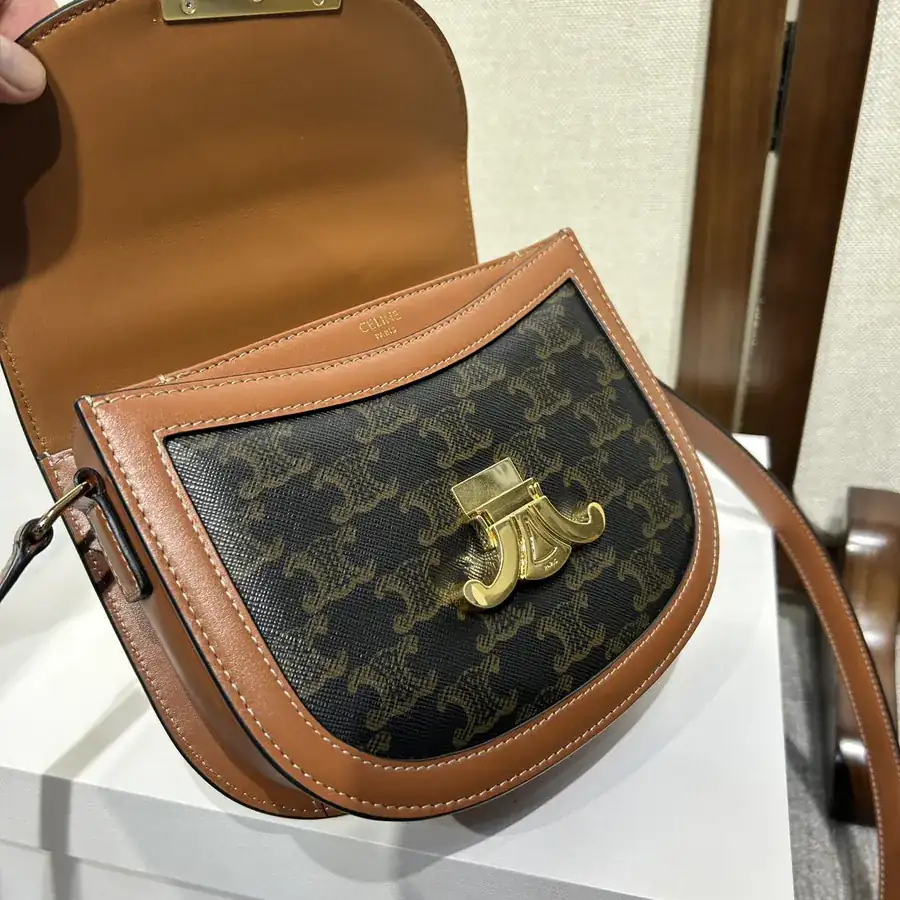 CELIN* Teen Besace Triomphe Square Satchel