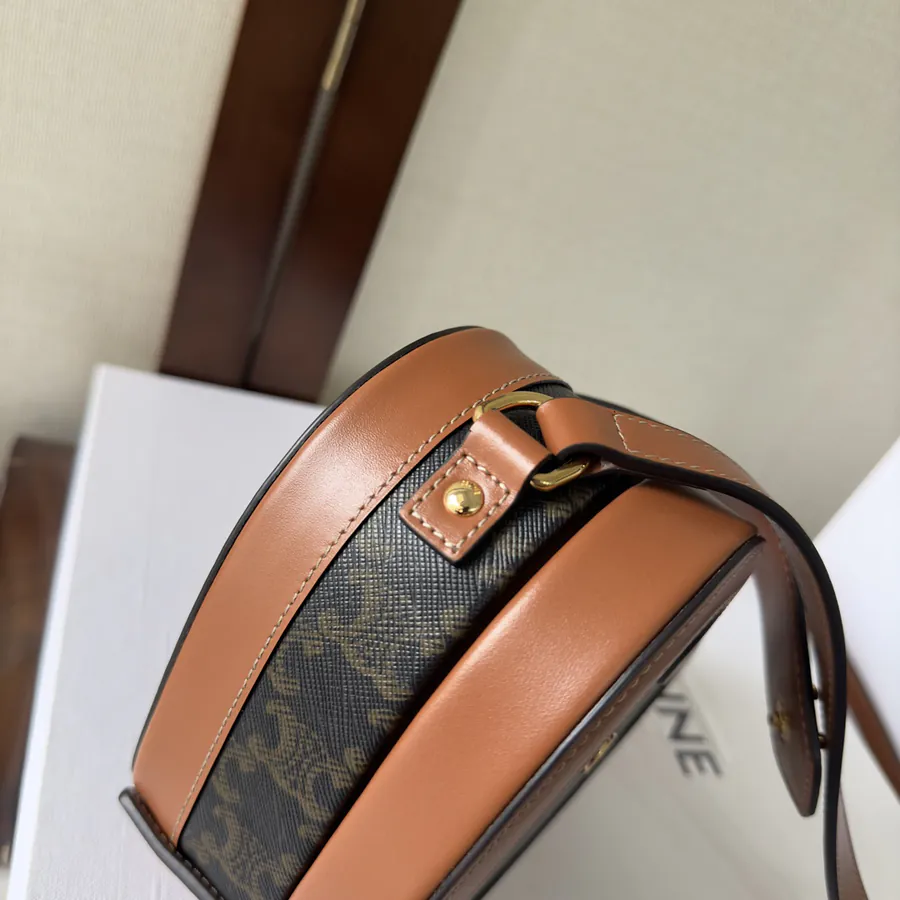 CELIN* 22s TAMBOUR Heart Shape Handbag