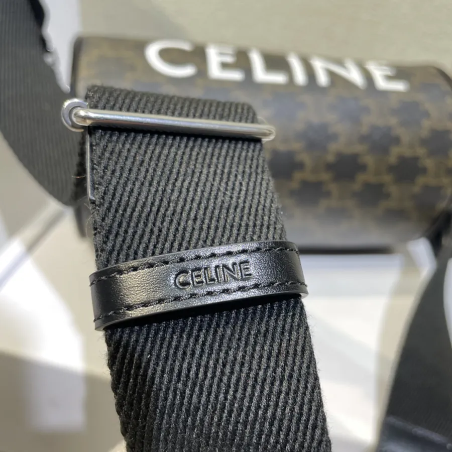 CELIN* 2022 New Signature Print Round Bucket Bag