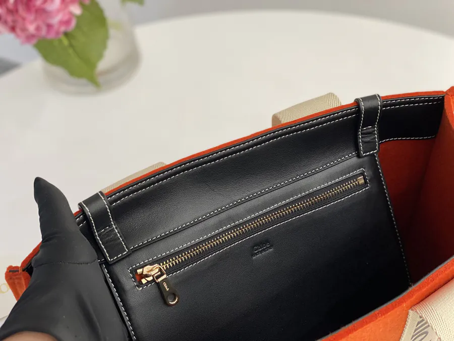 Chloe Woody Tote Medium Size