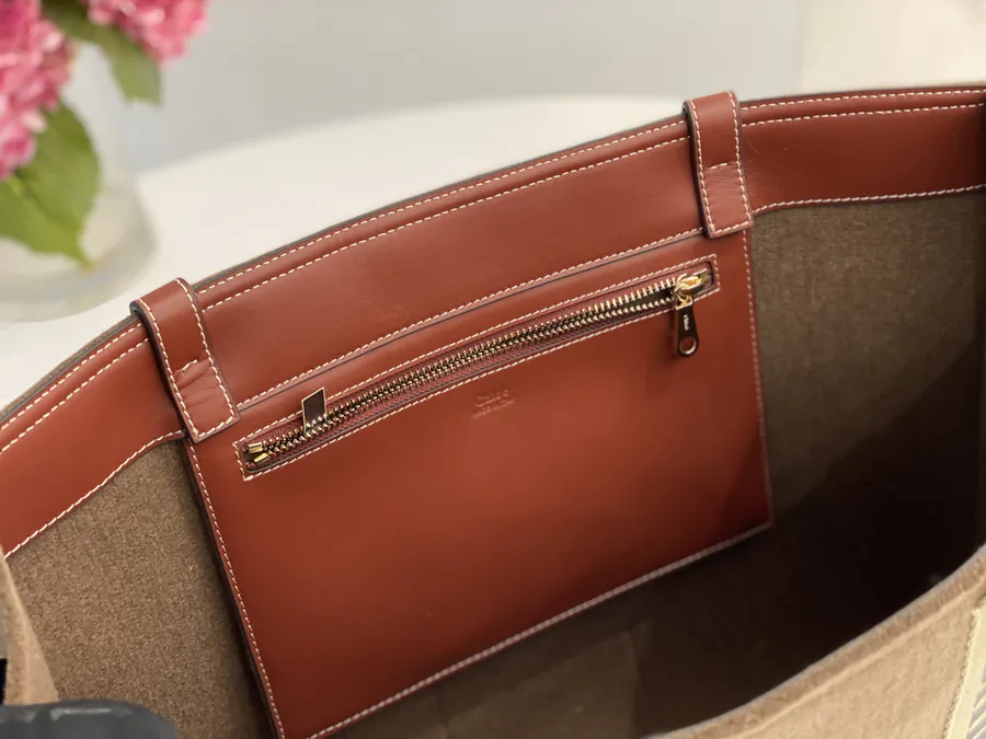 CHLOE Woody Tote in Coffee Brown