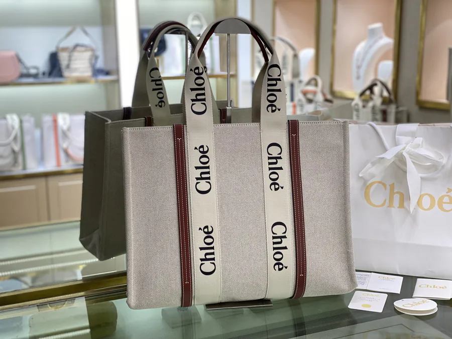 Chloe Woody Tote Bag Large Size