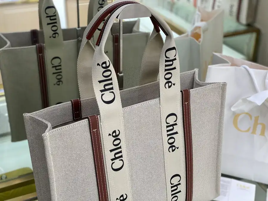 Chloe Woody Tote Bag Large Size