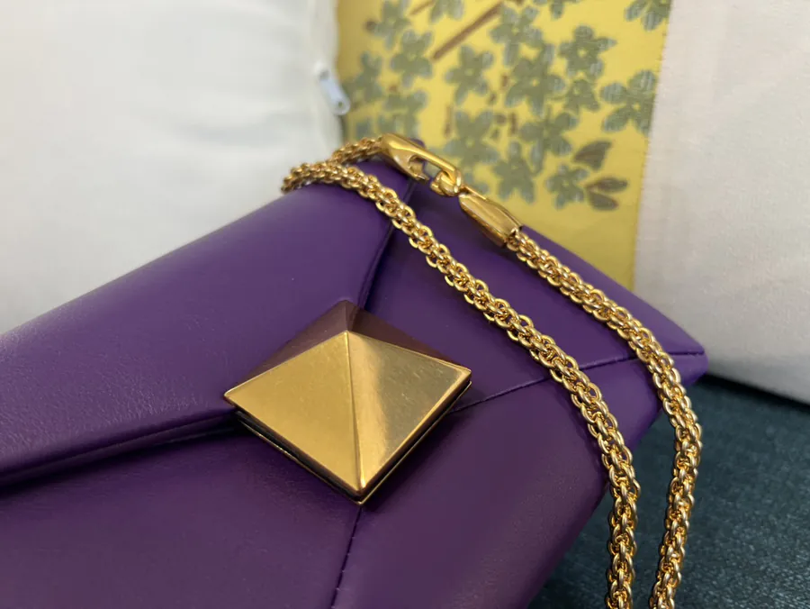 Garavani One Stud Chain Bag Large, Italian Made