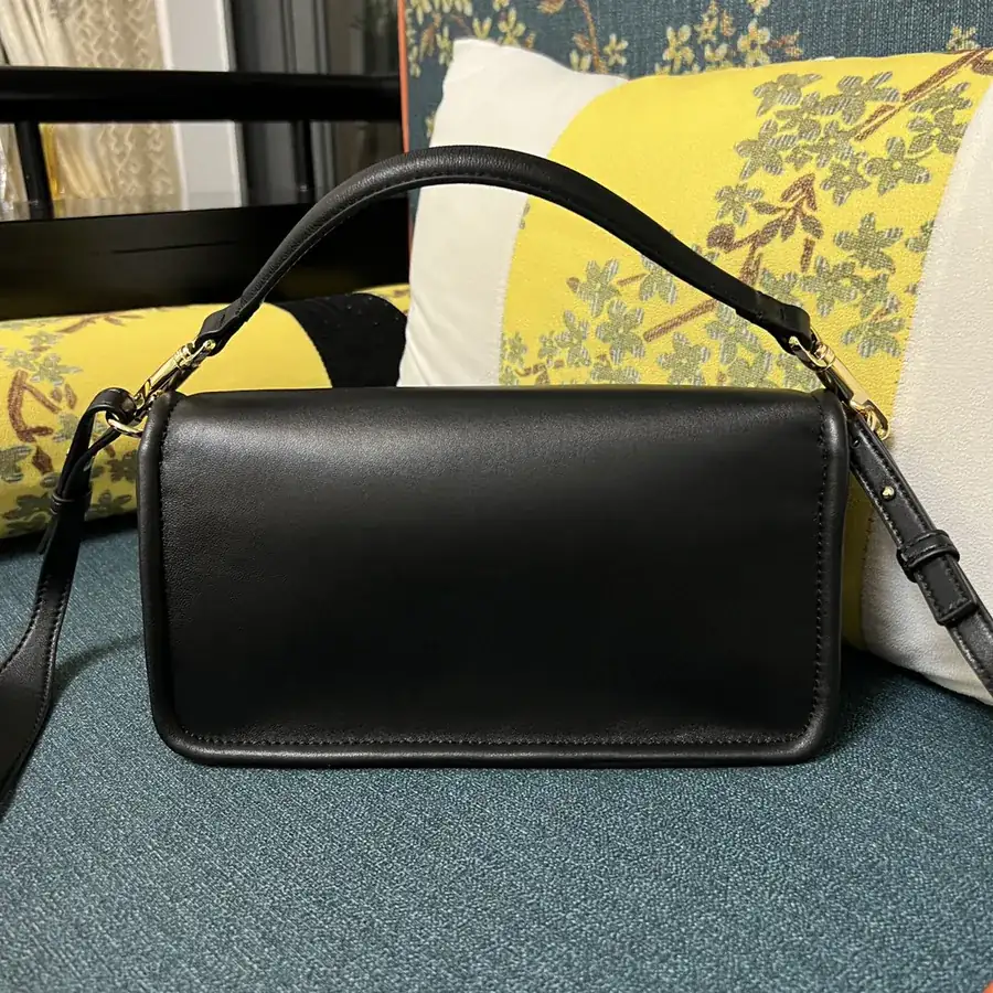 VLOGO 1960 Medium Leather Bag with Adjustable Strap