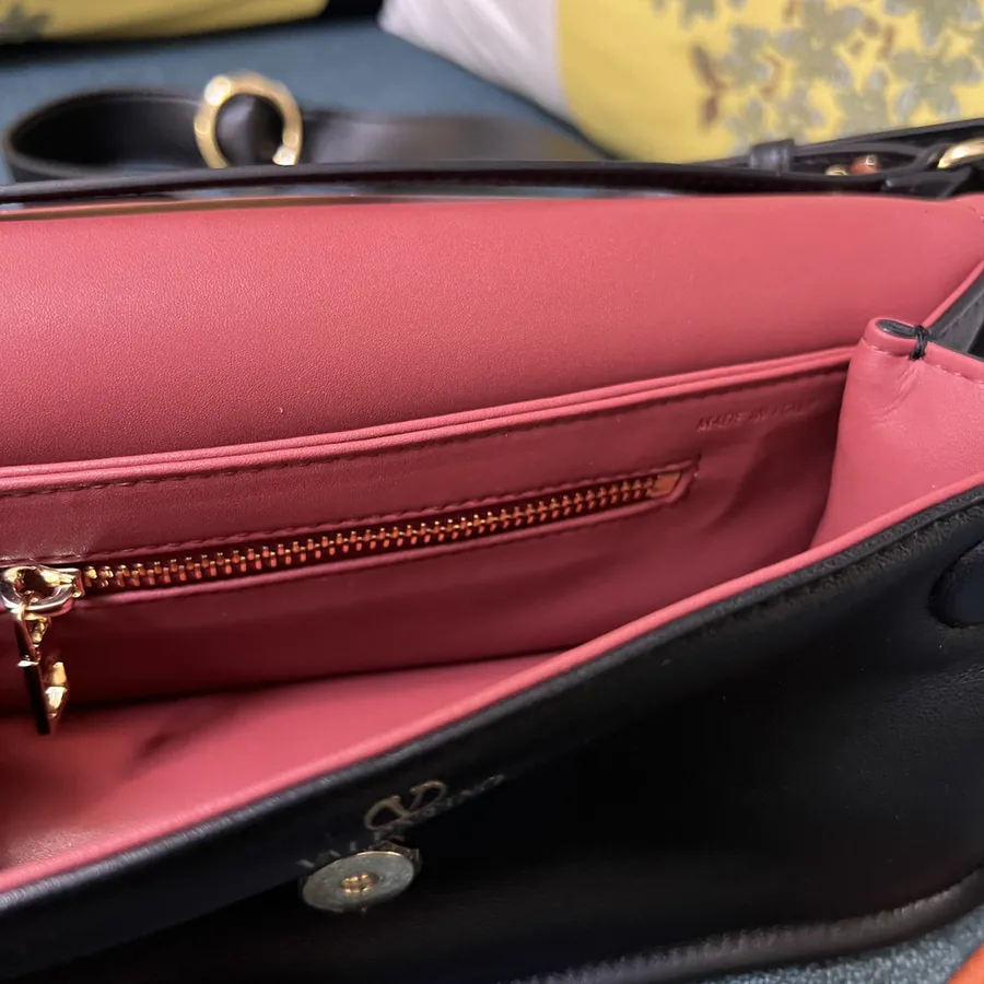 VLOGO 1960 Medium Leather Bag with Adjustable Strap