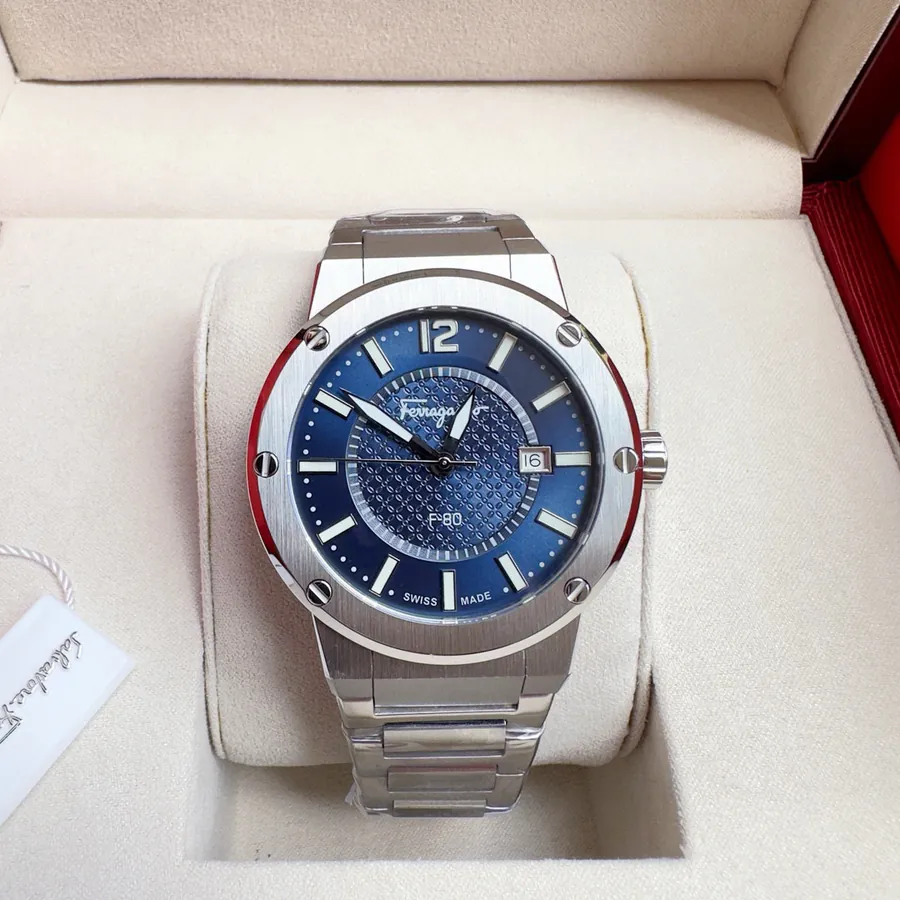 Ferragamo F80 Quartz Men's Watch, Classic Style, Sleek Design