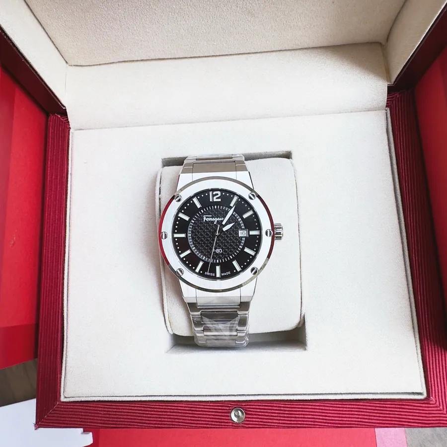 Ferragamo F80 Quartz Men's Watch with Classic Style and Sleek Design